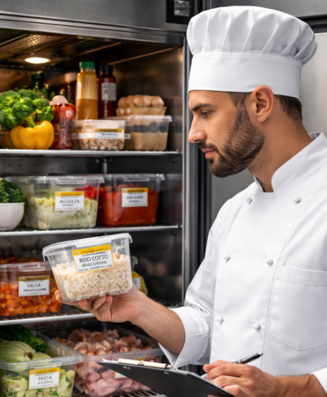 Gestione alimenti e sicurezza HACCP in cucina